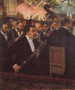 Edgar Degas The Opera Orchestra Spain oil painting artist